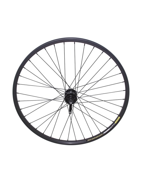 29 Alloy Rear 6/Bolt Disk Wheel 36 Spoke 14gBlack 3/8 Q.R/Axle Double Wall Black.